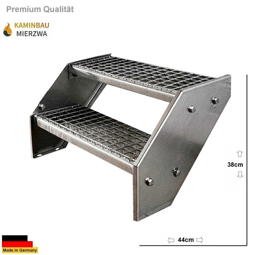 Premium steel stair - steel, steps