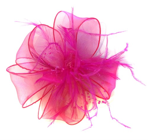 Chiffon feather hair - chiffon, &