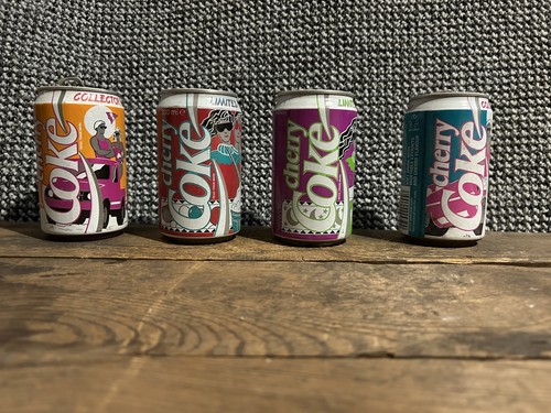 Rare vintage soft drinks cans - drinks,