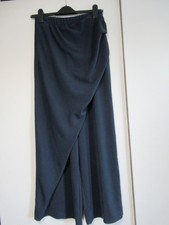 ZARA Petrol Blue Wide Leg Wrap