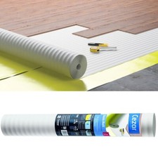 Laminate Flooring Underlay 2mm Foam Underlay  Roll  10m2 Acoustic Comfort White