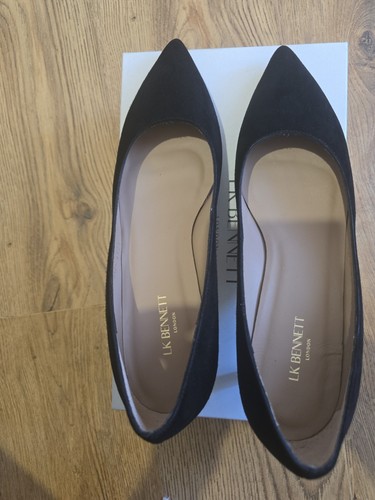 Bennett audrey black suede - l,