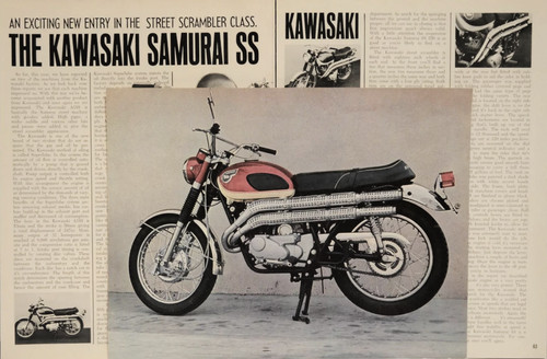 1968 kawasaki samurai 250 - 250, ss