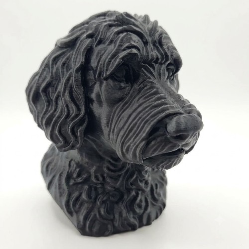Labradoodle bust home decor - labradoodle,