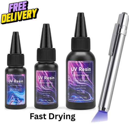Resin kit 50g - resin, crystal