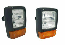 PAIR of Headlight JCB