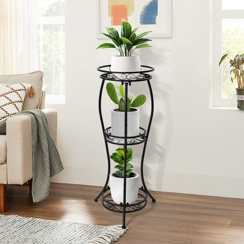 Vintage plant stand tier - vintage,