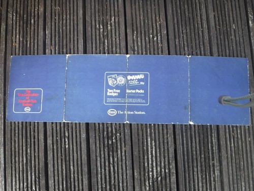 Vintage 1971 esso football - 1971/72,