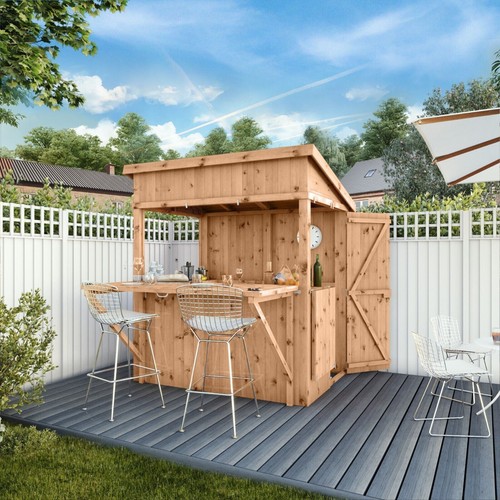 Wooden garden bar - 4,