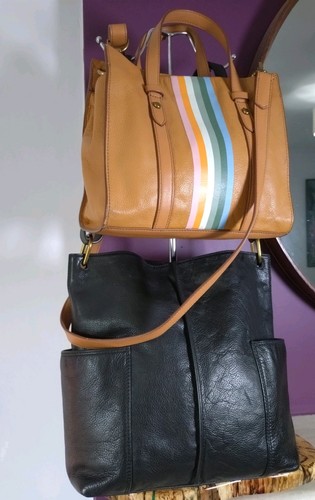 Fossil leather crossbody - 2,