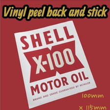 Shell X 100 oil vintage jug