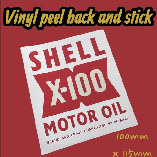 Shell 100 oil vintage - oil,