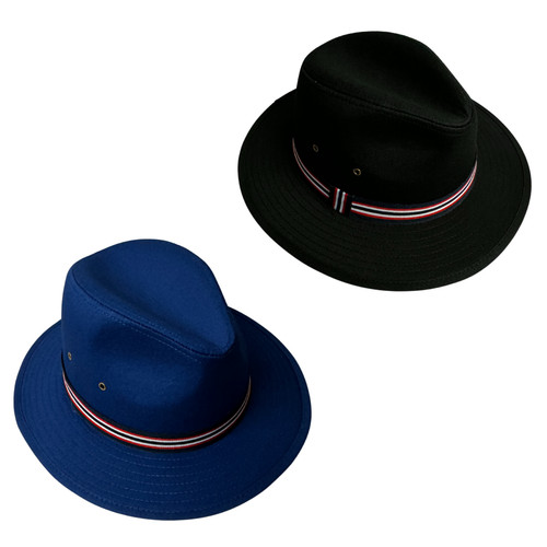 Fidra mens cotton fedora hat - mens,