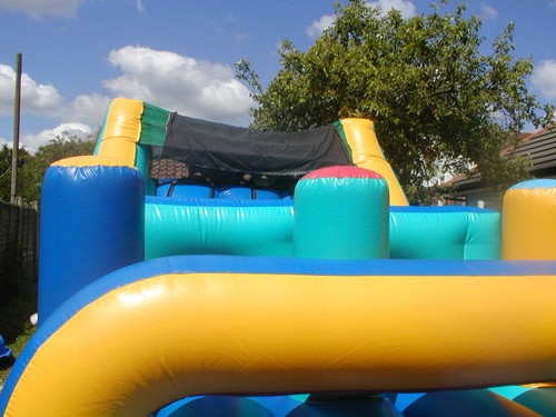 Bouncy castle business - castle,