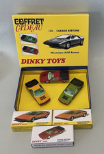 ATLAS FRENCH DINKY 1426 ALFA ROMEO CARABO 2-CAR GIFT SET + EXTRA CAR MINT BOXED