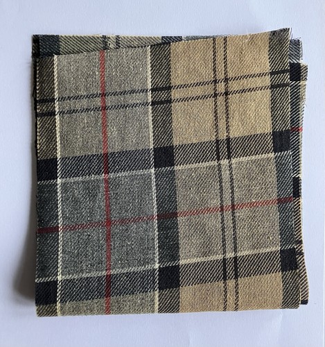 Barbour tartan repair material - repair,