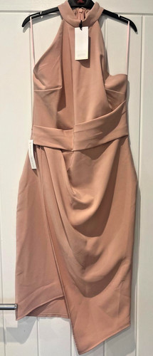 Lipsy halter neck dress - neck,