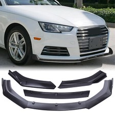 Matte Front Bumper Lip Spoiler