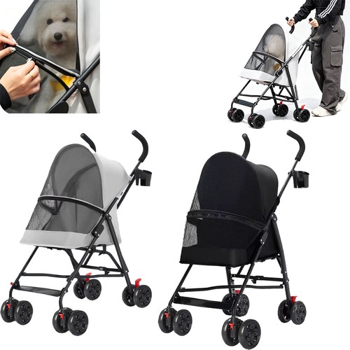Pet stroller mesh dog - dog, cat
