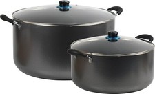 2Pc Non-Stick Casserole Pot