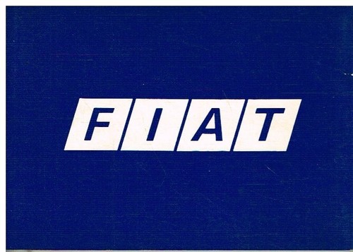 Fiat cars 1899 1981 - 1899-1981, company
