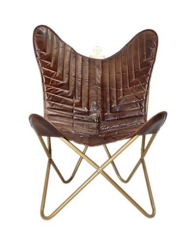 Leather butterfly chair - butterfly,