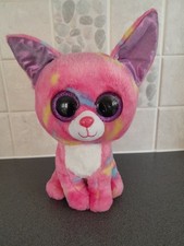 Ty Beanie Boo - 9" Cancun Chihuahua - Clean  Plush soft toy - larger buddy size