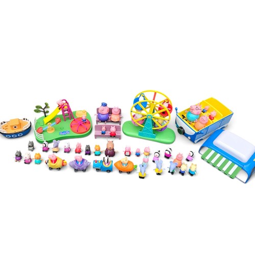 Large peppa pig toy bundle - pig,