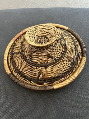 African woven basket - african, with