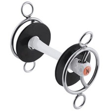 Nathe Mullen 3 Ring Bit With Sliding Cheek - 20mm