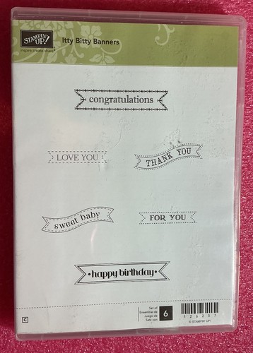 Stampin red rubber - stampin,