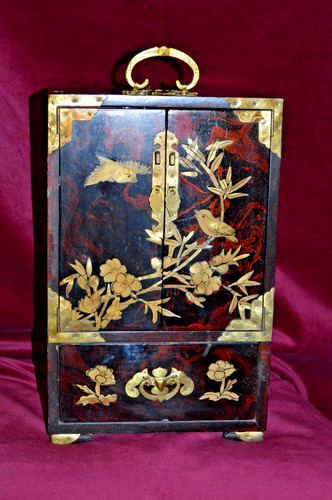 Vintage chinese laquered - laquered, table