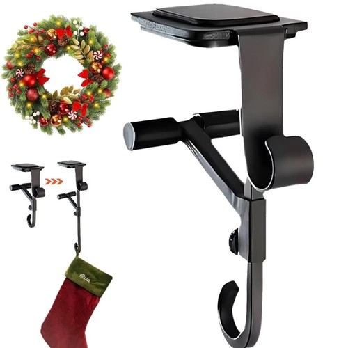 Garland and stocking - garland,