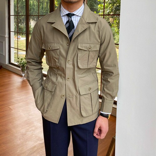 Vintage mens safari jacket - vintage,
