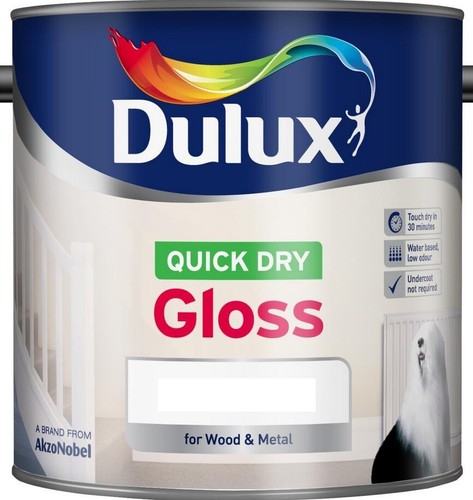 Dulux quick dry gloss - quick, colours