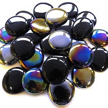 6 x Extra Large Glass Pebbles