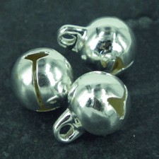 Jingle bells mixed colours 10mm pack of 50 bells ideal for Christmas