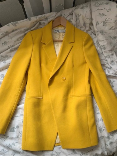 Zara yellow blazer - zara,