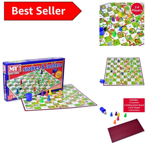 Foldable snakes ladders - snakes,