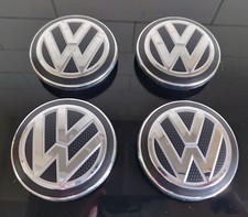 Set of 4 x Volkswagen Centre Caps 65mm 