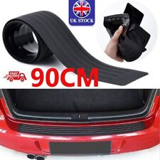 90CM Car Rear Bumper Sill Body Guard Protector Rubber Plate Trim Strip Cover UK