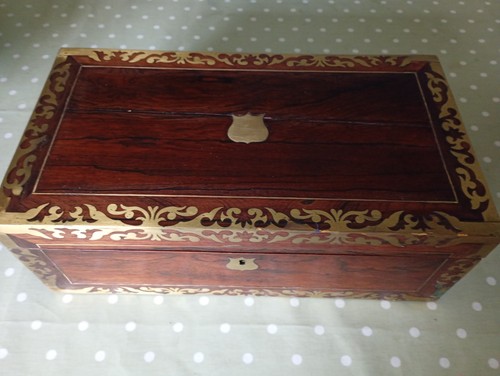 Antique brass inlaid - antique,