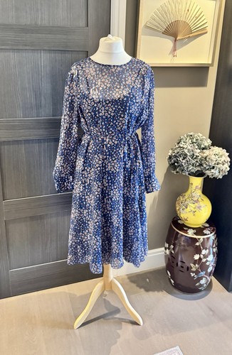 Bennett blue floral dress - bennett,