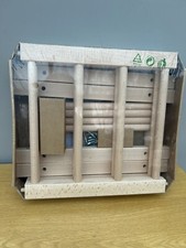 Ikea HUTTEN, wine bottle rack for 9, stackable, solid wood stand ~ NEW & SEALED