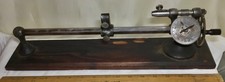 antique HAND-CRANKED lathe TENSILE STRENGH TESTER vintage SCIENTIFIC APPARATUS