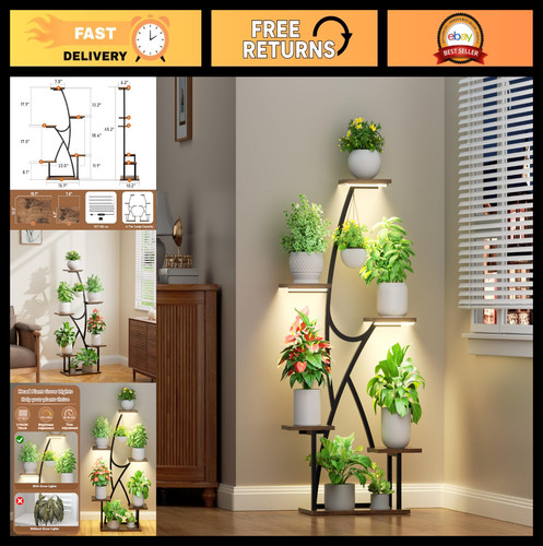 Tier indoor plant stand with - indoor,