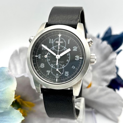 Seiko 7t27 7a40 chronograph - seiko,