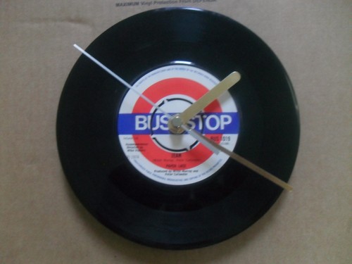 Bus stop records - "bus,