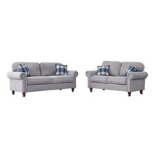 Sofa Set 2 Seater 3 Seater Couch Living Room with 2 Free Throw Pillows