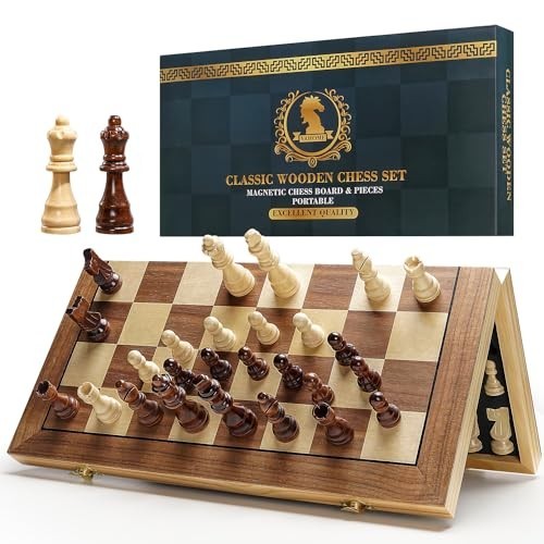 Magnetic chess set for - chess, adults